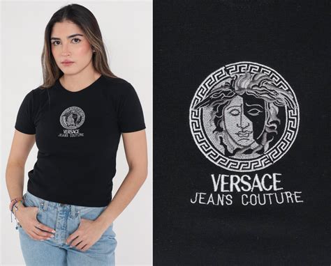 abiti in pelle versace simbolo|gianni versace designer.